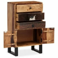 VidaXL Buffet Bois massif de Sesham 50 x 30 x 86 cm -Buffets & bahuts Soldes image 4 244934