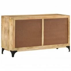 VidaXL Armoire à tiroirs Bois de manguier massif 140x46x77 cm -Buffets & bahuts Soldes image 4 246146