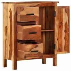 VidaXL Buffet 65 x 30 x 80 cm Bois solide de Sesham -Buffets & bahuts Soldes image 4 246157