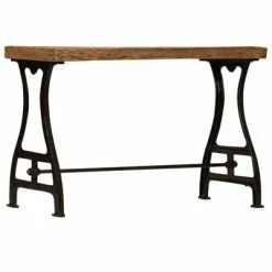 VidaXL Table console Bois de récupération massif 120 x 40 x 76 cm 9 VidaXL Table console Bois de récupération massif 120 x 40 x 76 cm -Buffets & bahuts Soldes image 4 246410