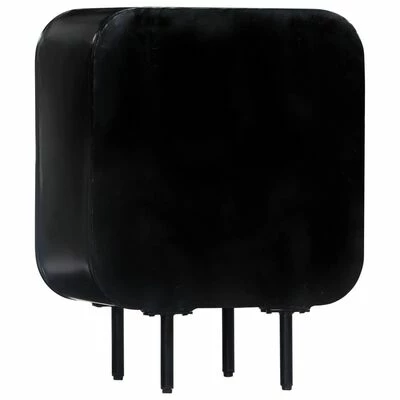 VidaXL Buffet 60 x 30 x 75 cm Bois de manguier massif et fer 4 VidaXL Buffet 60 x 30 x 75 cm Bois de manguier massif et fer – Image 4