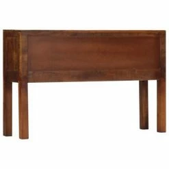 VidaXL Buffet 118x30x75 cm Bois de manguier massif -Buffets & bahuts Soldes image 4 247965