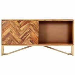 VidaXL Buffet 118 x 30 x 60 cm Bois massif de Sesham -Buffets & bahuts Soldes image 4 247997