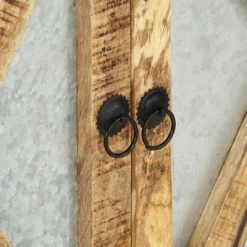 VidaXL Buffet 80 x 30 x 76 cm Bois de manguier massif -Buffets & bahuts Soldes image 4 282755