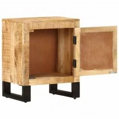 VidaXL Table de chevet 40 x 30 x 50 cm Bois de manguier massif -Buffets & bahuts Soldes image 4 282759