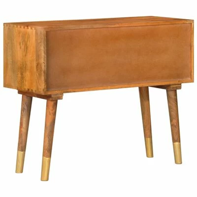 VidaXL Buffet 85x40x70 cm Bois de manguier solide 4 VidaXL Buffet 85x40x70 cm Bois de manguier solide – Image 4