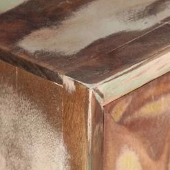 VidaXL Armoire latérale 70x35x75 cm Bois de récupération solide -Buffets & bahuts Soldes image 4 286145