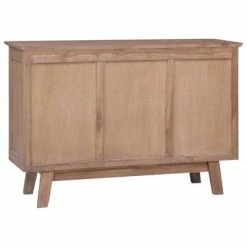 VidaXL Buffet 100x30x68 cm Bois de teck massif -Buffets & bahuts Soldes image 4 287738