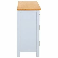 VidaXL Buffet 110x33,5x70 cm Bois de chêne massif -Buffets & bahuts Soldes image 4 288633