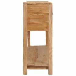 VidaXL Buffet 140x30x75 cm Bois de teck massif 9 VidaXL Buffet 140x30x75 cm Bois de teck massif -Buffets & bahuts Soldes image 4 288894
