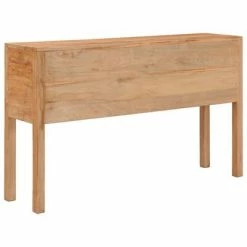 VidaXL Buffet 125x30x75 cm Bois de teck massif 9 VidaXL Buffet 125x30x75 cm Bois de teck massif -Buffets & bahuts Soldes image 4 288897