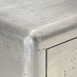 VidaXL Buffet de style aviation 110x30x75 cm Métal -Buffets & bahuts Soldes image 4 320640