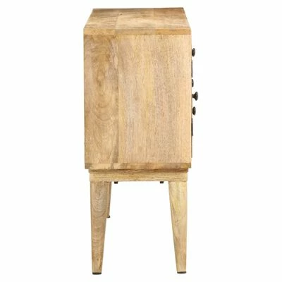 VidaXL Buffet 120x30x70 cm Bois de manguier solide 4 VidaXL Buffet 120x30x70 cm Bois de manguier solide – Image 4