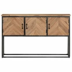 VidaXL Buffet 120x30x75 cm Bois d'acacia solide -Buffets & bahuts Soldes image 4 323529