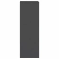 800668 vidaXL Sideboard with 6 Drawers Grey 50x34x96 cm Chipboard -Buffets & bahuts Soldes image 4 800668