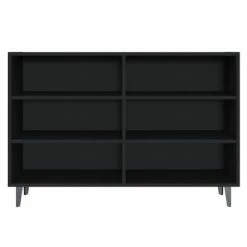 VidaXL Buffet Noir 103,5x35x70 cm Aggloméré -Buffets & bahuts Soldes image 4 806041