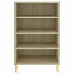 VidaXL Buffet Chêne sonoma 57x35x90 cm Aggloméré -Buffets & bahuts Soldes image 4 806124