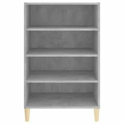 VidaXL Buffet Gris béton 57x35x90 cm Aggloméré -Buffets & bahuts Soldes image 4 806125