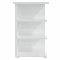 VidaXL Armoire latérale Blanc brillant 35x35x55 cm Aggloméré -Buffets & bahuts Soldes image 4 806280