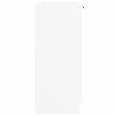 VidaXL Buffet Blanc 60x30x70 cm Bois d'ingénierie 4 VidaXL Buffet Blanc 60x30x70 cm Bois d'ingénierie – Image 4