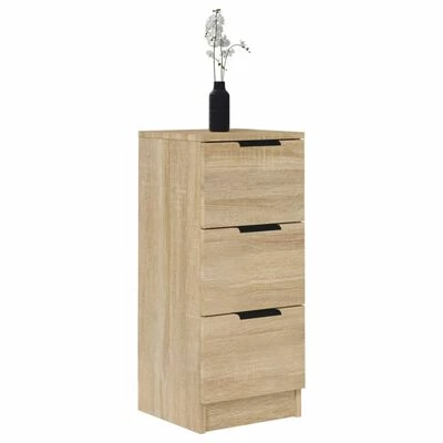 VidaXL Buffet Chêne sonoma 30x30x70 cm Bois d'ingénierie 4 VidaXL Buffet Chêne sonoma 30x30x70 cm Bois d'ingénierie – Image 4
