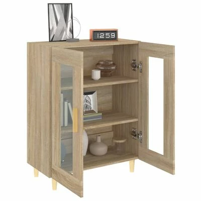 VidaXL Buffet Chêne sonoma 69,5x34x90 cm Bois d'ingénierie 4 VidaXL Buffet Chêne sonoma 69,5x34x90 cm Bois d'ingénierie – Image 4