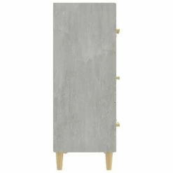 VidaXL Buffet Gris béton 70x34x90 cm Bois d'ingénierie 9 VidaXL Buffet Gris béton 70x34x90 cm Bois d'ingénierie -Buffets & bahuts Soldes image 4 812154