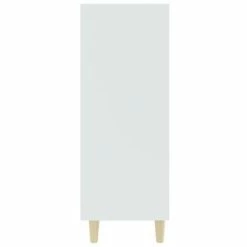 VidaXL Buffet Blanc 69,5x32,5x90 cm Bois d'ingénierie -Buffets & bahuts Soldes image 4 812240