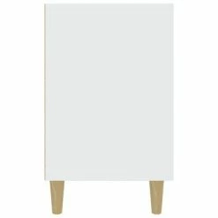 VidaXL Buffet Blanc 100x36x60 cm Bois d'ingénierie -Buffets & bahuts Soldes image 4 812510