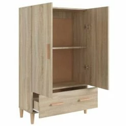 VidaXL Buffet Chêne sonoma 70x31x115 cm Bois d'ingénierie 9 VidaXL Buffet Chêne sonoma 70x31x115 cm Bois d'ingénierie -Buffets & bahuts Soldes image 4 812531