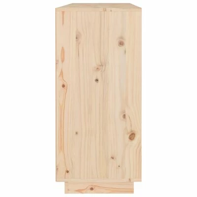 VidaXL Buffet 110x34x75 cm Bois massif de pin 4 VidaXL Buffet 110x34x75 cm Bois massif de pin – Image 4