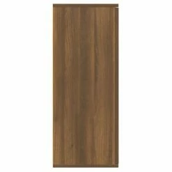 VidaXL Buffet Chêne marron 105x30x75 cm Bois d'ingénierie -Buffets & bahuts Soldes image 4 815398