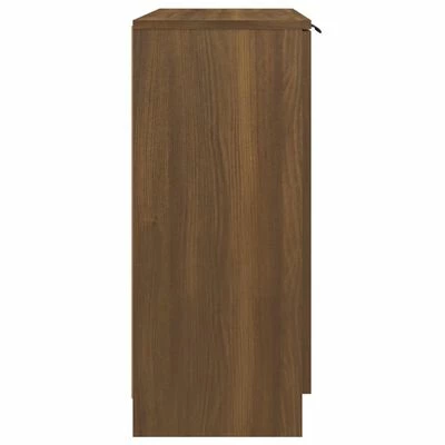 VidaXL Buffet Chêne marron 60x30x70 cm Bois d'ingénierie 4 VidaXL Buffet Chêne marron 60x30x70 cm Bois d'ingénierie – Image 4