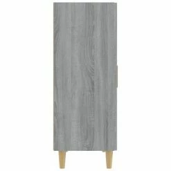 VidaXL Buffet Sonoma gris 70x34x90 cm Bois d'ingénierie -Buffets & bahuts Soldes image 4 817328