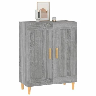 VidaXL Buffet Sonoma gris 69,5x34x90 cm Bois d'ingénierie 4 VidaXL Buffet Sonoma gris 69,5x34x90 cm Bois d'ingénierie – Image 4