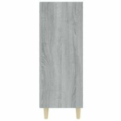 VidaXL Buffet Sonoma gris 69,5x32,5x90 cm Bois d'ingénierie -Buffets & bahuts Soldes image 4 817376
