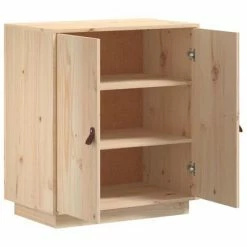 VidaXL Buffet 65,5x40x75 cm Bois massif de pin -Buffets & bahuts Soldes image 4 820117