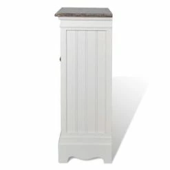 VidaXL Armoire 2 portes et 1 tiroir Blanc Bois 10 VidaXL Armoire 2 portes et 1 tiroir Blanc Bois -Buffets & bahuts Soldes image 5 240403