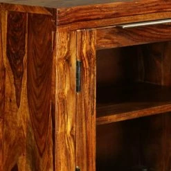 VidaXL Buffet Bois massif de Sesham 100 x 35 x 140 cm -Buffets & bahuts Soldes image 5 243944