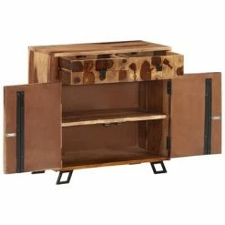 VidaXL Buffet Bois massif de Sesham 65 x 35 x 65 cm 10 VidaXL Buffet Bois massif de Sesham 65 x 35 x 65 cm -Buffets & bahuts Soldes image 5 243966