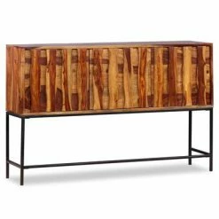 VidaXL Buffet Bois massif de Sesham 120 x 30 x 80 cm -Buffets & bahuts Soldes image 5 244345