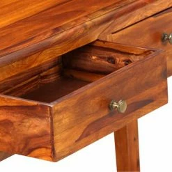 VidaXL Table console Bois massif de Sesham 90 x 32 x 76 cm -Buffets & bahuts Soldes image 5 245159
