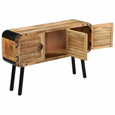 VidaXL Buffet Bois de manguier massif 120 x 30 x 76 cm 5 VidaXL Buffet Bois de manguier massif 120 x 30 x 76 cm – Image 5