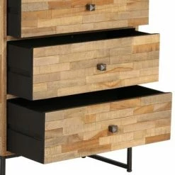 VidaXL Buffet Bois de teck recyclé 60 x 30 x 75 cm -Buffets & bahuts Soldes image 5 246079