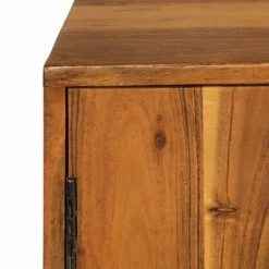 VidaXL Buffet Marron 110x30x70 cm Bois d'acacia solide 10 VidaXL Buffet Marron 110x30x70 cm Bois d'acacia solide -Buffets & bahuts Soldes image 5 246142