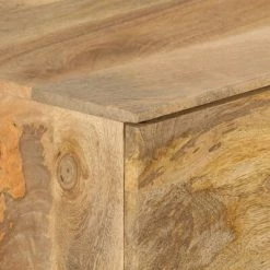 VidaXL Armoire à tiroirs Bois de manguier massif 140x46x77 cm -Buffets & bahuts Soldes image 5 246146