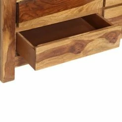 VidaXL Buffet Bois de Sesham massif 90 x 40 x 175 cm -Buffets & bahuts Soldes image 5 246220