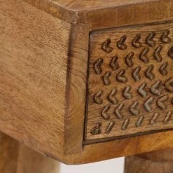 VidaXL Table console Bois de manguier massif 102 x 30 x 79 cm -Buffets & bahuts Soldes image 5 246976