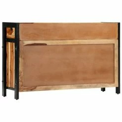 VidaXL Buffet 120x35x75 cm Bois massif -Buffets & bahuts Soldes image 5 247447