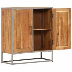 VidaXL Buffet 65 x 30 x 75 cm Bois d'acacia massif -Buffets & bahuts Soldes image 5 247584